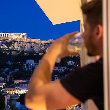 Acrolights By Night Apartment Athens Exterior photo