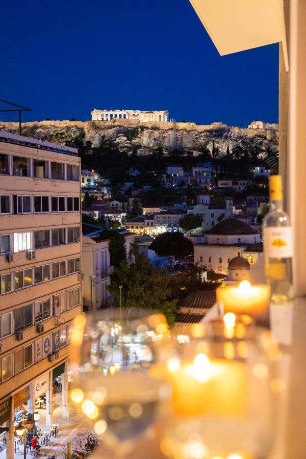 Acrolights By Night Apartment Athens Exterior photo